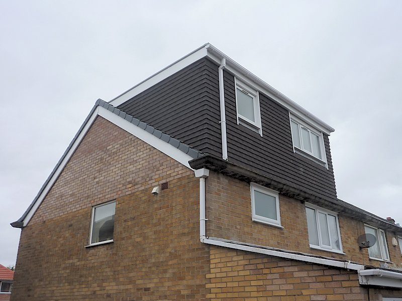 Hip to gable loft conversion