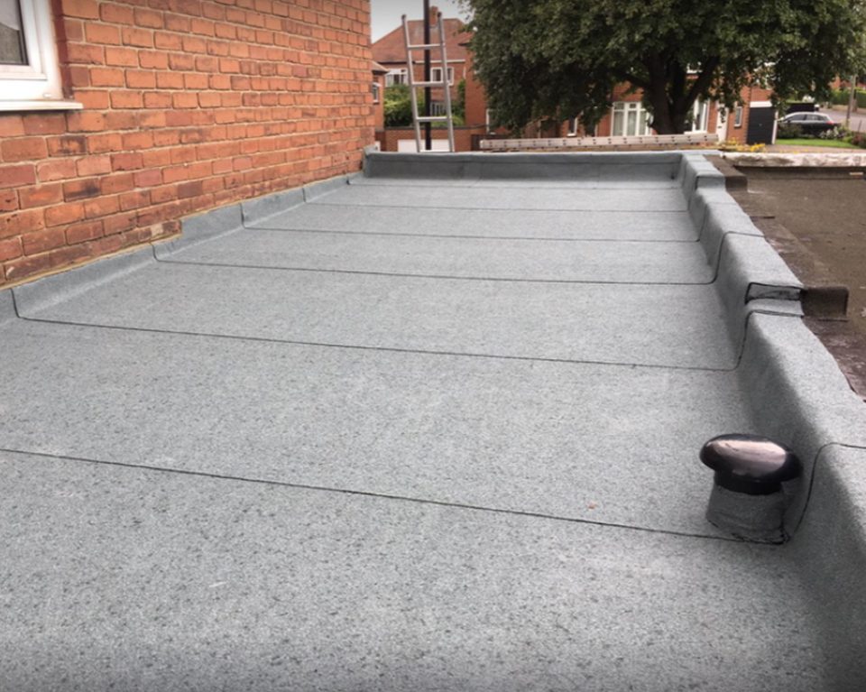Flat roofing