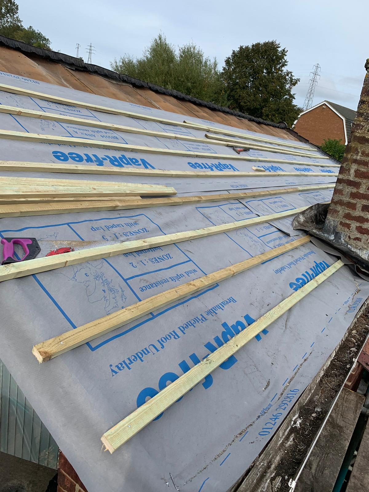 Roof installation