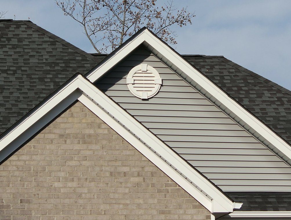 Fascias, soffits and guttering at the roofline of new homes